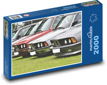 Klasická auta - veteráni Puzzle 2000 dílků - 90 x 60 cm