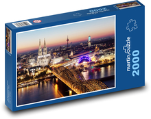 Kolín nad Rýnem - Německo Puzzle 2000 - 90x60 cm