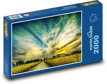 Příroda - krajina Puzzle 2000 dílků - 90 x 60 cm