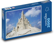 Hrad z piesku Puzzle 2000 dielikov - 90 x 60 cm