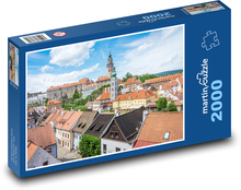 Český Krumlov - Czechy Puzzle 2000 elementów - 90x60 cm
