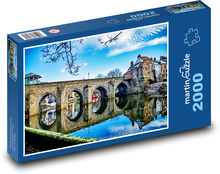 Durham - Durhamský most Puzzle 2000 dílků - 90 x 60 cm