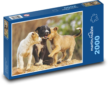 Pies - Szczeniaki Puzzle 2000 elementów - 90x60 cm