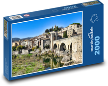 Středověký most Puzzle 2000 dílků - 90 x 60 cm