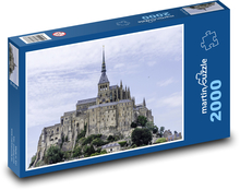 Francie - Mont Saint Michel Puzzle 2000 dílků - 90 x 60 cm