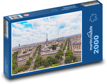 Frankreich - Paris Puzzle 2000 Teile - 90 x 60 cm