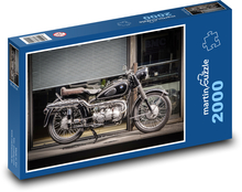 Historický motocykl Puzzle 2000 dílků - 90 x 60 cm