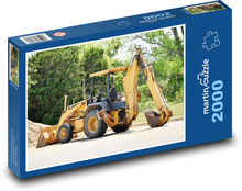 Nakladač - bagr Puzzle 2000 dílků - 90 x 60 cm
