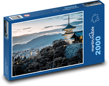 Kjóto - Japonsko Puzzle 2000 dielikov - 90 x 60 cm