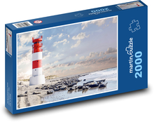 Pobrežie - maják Puzzle 2000 dielikov - 90 x 60 cm