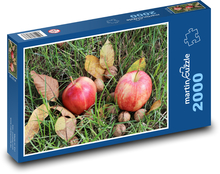 Ořechy - jablka Puzzle 2000 dílků - 90 x 60 cm