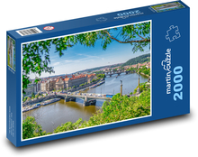 Prague - Vltava Puzzle 2000 pieces - 90 x 60 cm