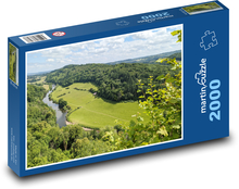 Obszary wiejskie - przyroda Puzzle 2000 elementów - 90x60 cm