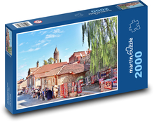 Gruzie - město Puzzle 2000 dílků - 90 x 60 cm