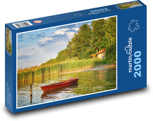 Seeboot Puzzle 2000 Teile - 90 x 60 cm