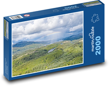 Natur - Regenbogen Puzzle 2000 Teile - 90 x 60 cm