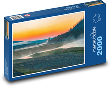 Yellowstonský Národní Park Puzzle 2000 dílků - 90 x 60 cm