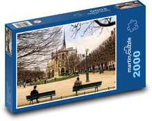 Paríž - Francúzsko Puzzle 2000 dielikov - 90 x 60 cm