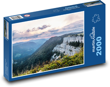 Švajčiarsko - príroda Puzzle 2000 dielikov - 90 x 60 cm
