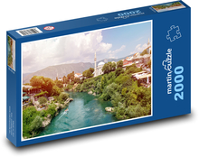 Bosnien - Mostar Puzzle 2000 Teile - 90 x 60 cm