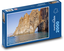 Korsika - skály Puzzle 2000 dílků - 90 x 60 cm