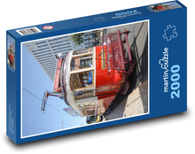 historic tram. Puzzle 2000 pieces - 90 x 60 cm