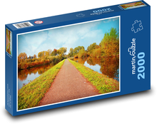 Wycieczka jesienna Puzzle 2000 elementów - 90x60 cm