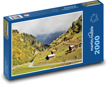 Szwajcaria - Alpy Puzzle 2000 elementów - 90x60 cm