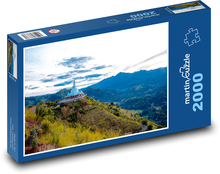 Pagode - Tempel Puzzle 2000 Teile - 90 x 60 cm