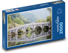 Oblúkový most Puzzle 2000 dielikov - 90 x 60 cm