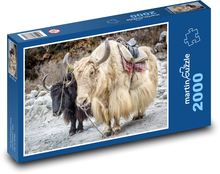 Yak - Manali, Himalaya Puzzle 2000 Teile - 90 x 60 cm