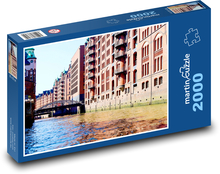 Nemecko - Hamburg Puzzle 2000 dielikov - 90 x 60 cm