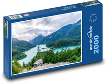 Bergsee Puzzle 2000 Teile - 90 x 60 cm