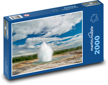 Island - Geysir Puzzle 2000 Teile - 90 x 60 cm