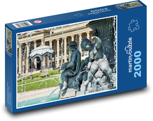 Stuttgart - fountain Puzzle 2000 pieces - 90 x 60 cm