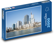 Deutschland - Frankfurt Puzzle 2000 Teile - 90 x 60 cm