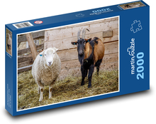 Bauernhof - Viehzucht Puzzle 2000 Teile - 90 x 60 cm