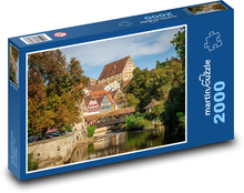 Niemcy - Schwäbisch Hall Puzzle 2000 elementów - 90x60 cm