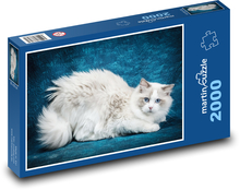Ragdoll - Katze Puzzle 2000 Teile - 90 x 60 cm
