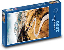 Alpine roads in autumn Puzzle 2000 pieces - 90 x 60 cm