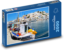 Boat - Greece Puzzle 2000 pieces - 90 x 60 cm