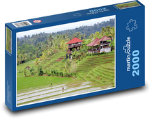 Reisfeld - Bali Puzzle 2000 Teile - 90 x 60 cm
