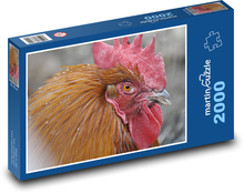 Vogel - Hahn Puzzle 2000 Teile - 90 x 60 cm