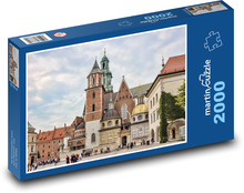 Wawel - Kraków, Polska Puzzle 2000 elementów - 90x60 cm