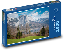 Mountains - lake, trees Puzzle 2000 pieces - 90 x 60 cm