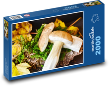 Herbstpilzversorgung Puzzle 2000 Teile - 90 x 60 cm