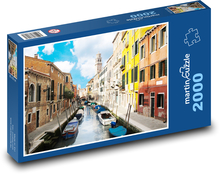 Kanal in Venedig Puzzle 2000 Teile - 90 x 60 cm