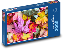 Bunte Ahornblätter Puzzle 2000 Teile - 90 x 60 cm