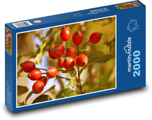 Hagebuttenbusch Puzzle 2000 Teile - 90 x 60 cm