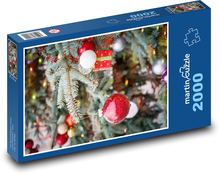 Ozdoby na vianočný stromček Puzzle 2000 dielikov - 90 x 60 cm